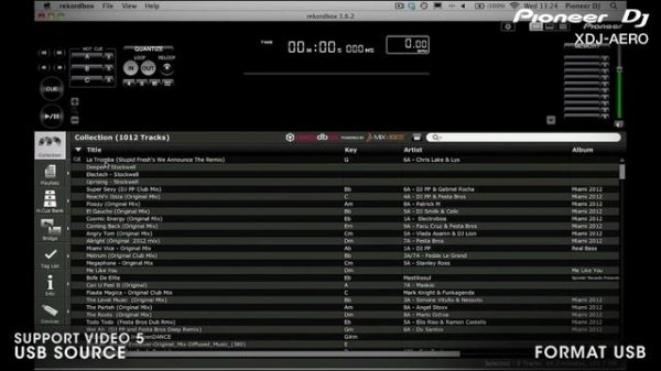 Pioneer XDJ-Aero часть 5/16 (USB устройства)