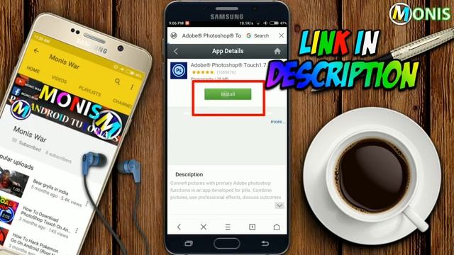 How To Download Latest Version Of Photoshop Touch On Android 2017 смотреть онлайн