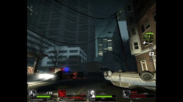 Left 4 dead 2, No Mercy (official company, coop, normal). смотреть онлайн