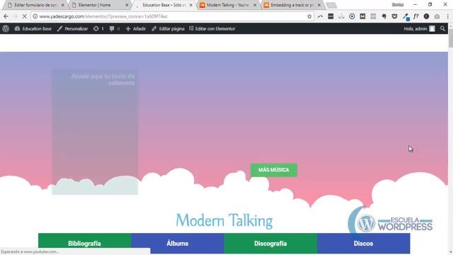 Cómo añadir ancla de menú con Elementor en Wordpress - Onepage смотреть онлайн