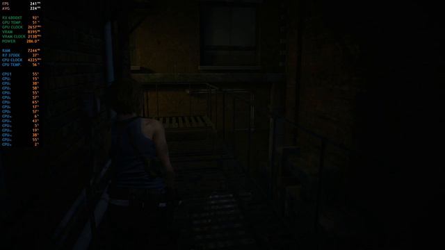 Resident Evil 3 Max Settings 1440P RX 6800 XT OC смотреть онлайн