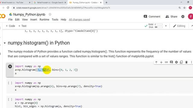 Session 06: Numpy Functions in Python| std() argmax() diff() histogram() pad() ravel() save() ceil( смотреть онлайн