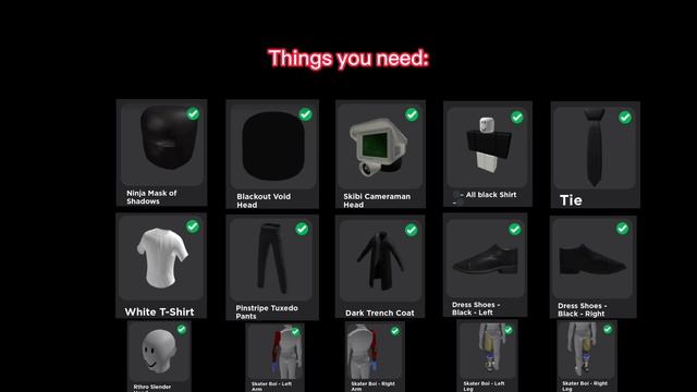 How to make cameraman in catalog avatar creator in Roblox! смотреть онлайн