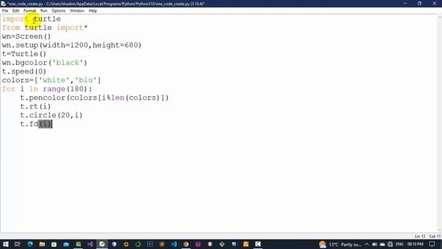 code one design multiple designs with python? #python #python_turtle #python _turtle_graphics смотреть онлайн
