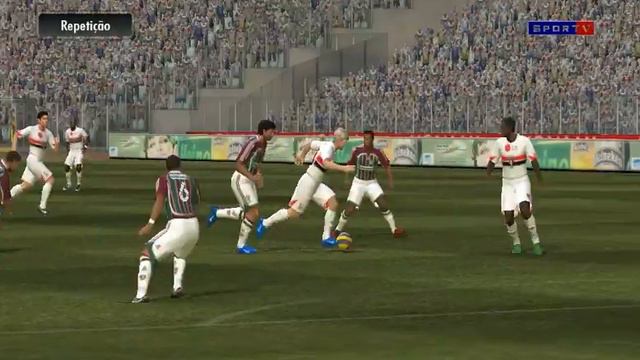 PES 2008 - Patch Brazukas Dagoberto golaço de cobertura смотреть онлайн