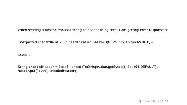 Android : Unexpected char 0x0a in header value when using OkHttp client in Android смотреть онлайн