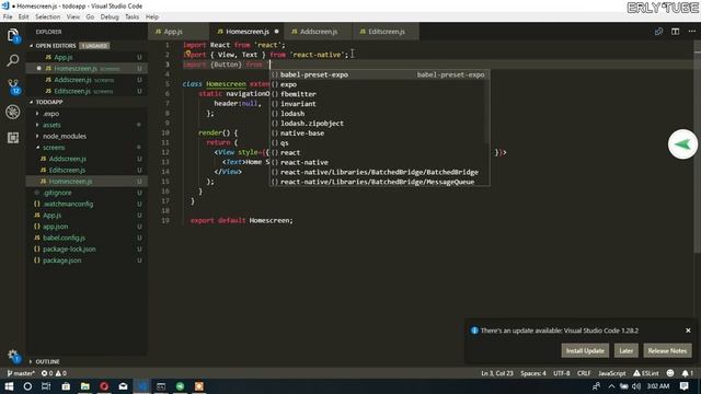 Tutorial React Native dan SQLite Bag 3 - Set React Navigation смотреть онлайн