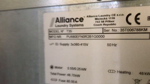 Primus T35 - сушильная машина для белья в прачечной смотреть онлайн