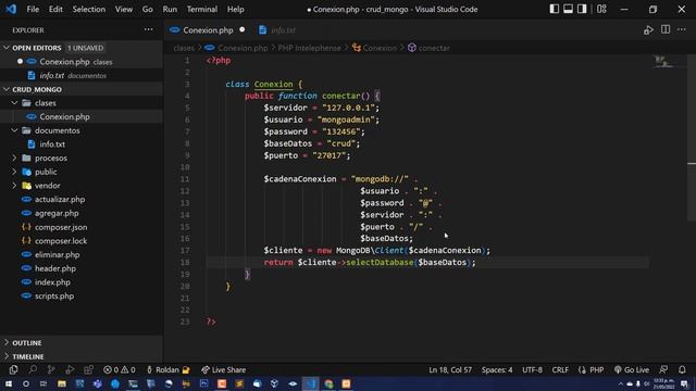 CRUD con PHP y MongoDB | Conexión PHP a MongoDB. Cap 5 смотреть онлайн