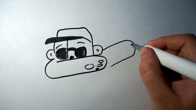 Как превратить слово DAB (танец) в рисунок | Kazyava Art✍ смотреть онлайн