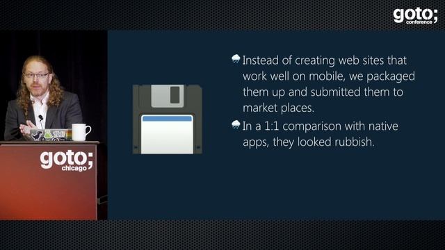 We can’t have a Progressive Web without Embracing it • Christian Heilmann • GOTO 2017 смотреть онлайн