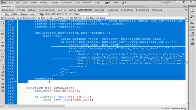 E Commerce Website Development In PHP With PDO Part 47 Small Fixes смотреть онлайн