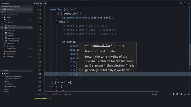 Part 3 - Scales (D3, Typescript, React Tutorial) смотреть онлайн
