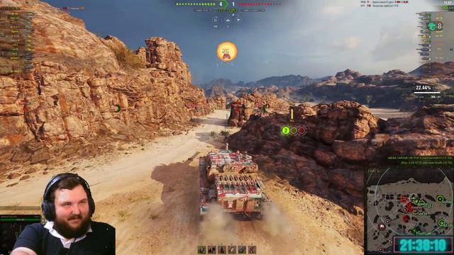 Поливаем огоньком)- Мир танков -Залетай на стрим) #ТоЛяНыЧ #миртанков #russian #lesta смотреть онлайн