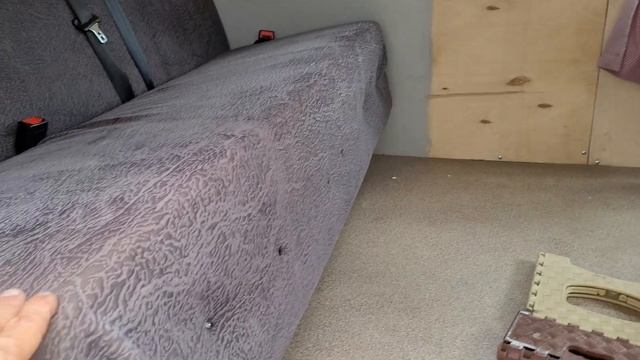 Раскладной диван в микроавтобус Ford transit часть-3 смотреть онлайн