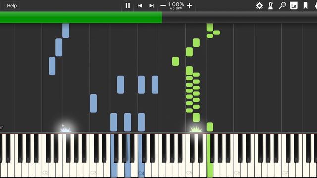 Акъяр - Народная, второй вариант, баян, пианино, ноты, обучение, урок смотреть онлайн
