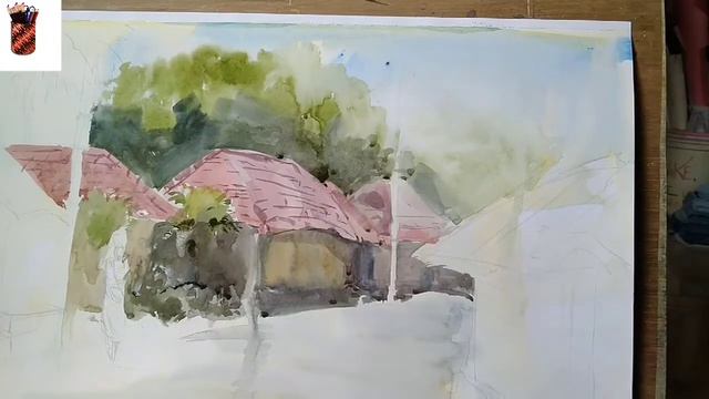How to choose paper for watercolour?| Worst watercolour paper using experience😪| watercolour tips| смотреть онлайн