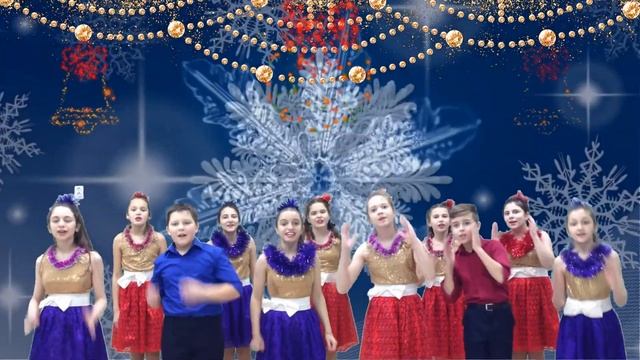 "ПОПУРРИ НОВОГОДНЕЕ" Вокальная студия "Интермост" смотреть онлайн