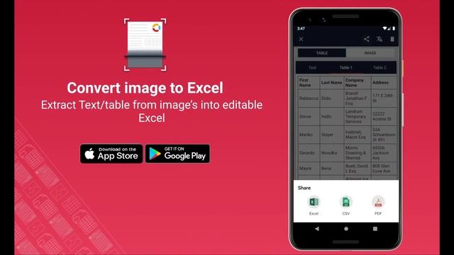 My Document Scanner [OCR] | Convert image to Excel, CSV & PDF смотреть онлайн