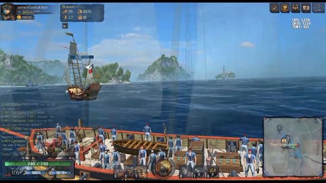 World Of Sea Battle Alpha Даже на Pickle можно топить небольшие корабли смотреть онлайн