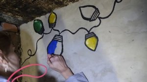 VLOG Раскрашиваем подвал, в котором прячемся