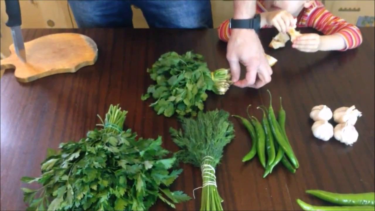 Зелёный соус | рецепт приготовления смотреть онлайн