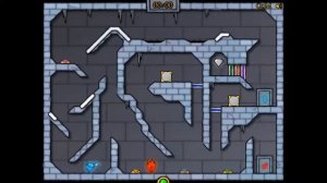 Огонь и Вода 3  в Ледяном Храме прохождение