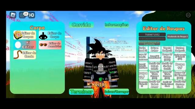COMO FAZER ID DO GOKU DRIP - DO ROBLOX - DRAGON BALL AZURE (how to make GOKU DRIP´s outfit) смотреть онлайн