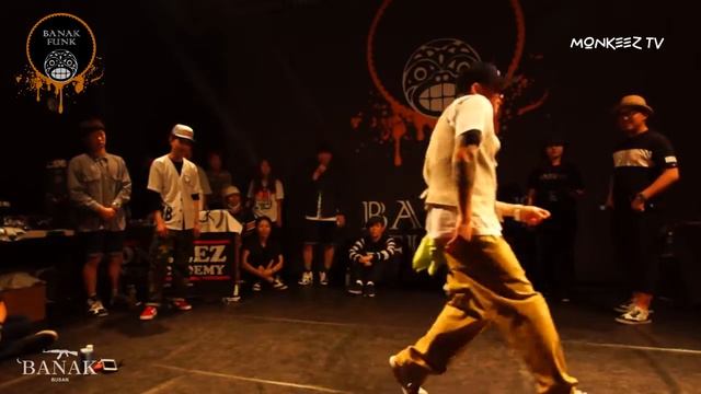 BOOG TOM VS CRAZY SUN / BEST 4 / 1on1 Locking side / BANAK FUNK vol.2 / MONKEEZ TV смотреть онлайн
