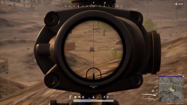 [4K] PUBG PC: AMAZING MIRAMAR 15KILLS MG3+Kar98k SOLO GAMEPLAY (NO COMMENTARY) смотреть онлайн