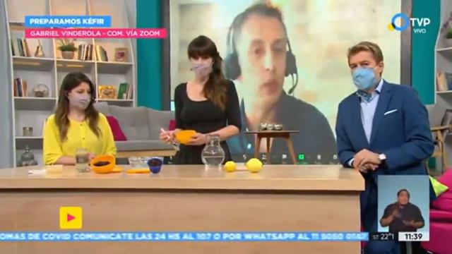 Vivo @gvinde en Mañanas Publicas ►Haciendo Kefir de Agua◄ смотреть онлайн