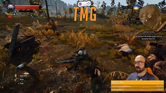 Off with their heads - Road to 200 | Witcher 3 (Full DLC) Live Stream смотреть онлайн