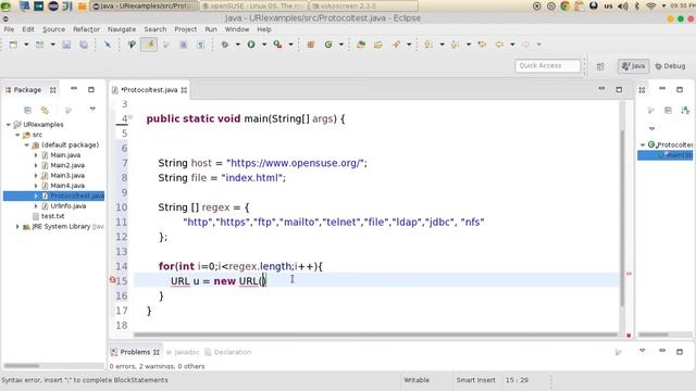 8 JAVA Networking Protocol tester смотреть онлайн