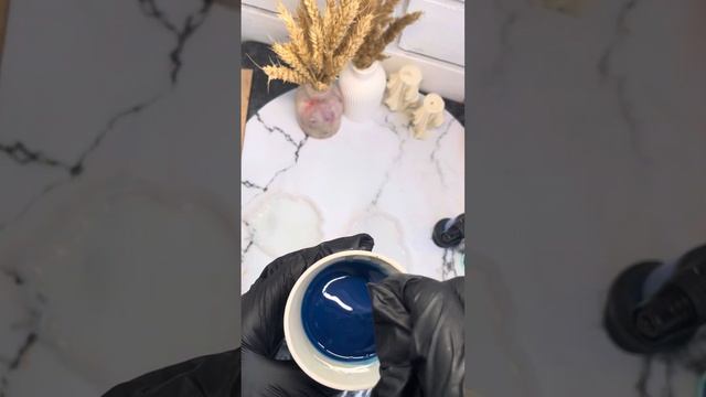 Техника Шелка в смоле . От love.art.dream смотреть онлайн