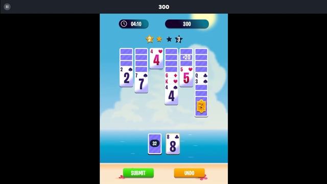 Sunshine Solitaire (Gamee) Score 3216 смотреть онлайн