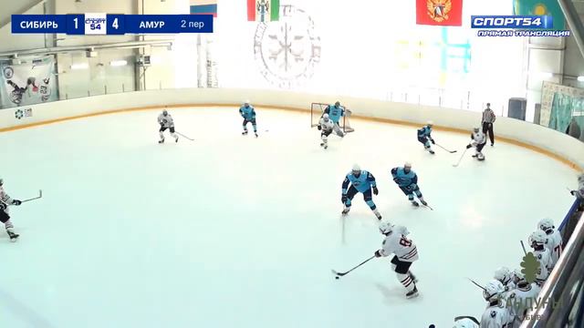 Первенство СФО и ДВФО ЮХЛ. "Сибирь" - "Амур". 8 марта 2022 года. смотреть онлайн