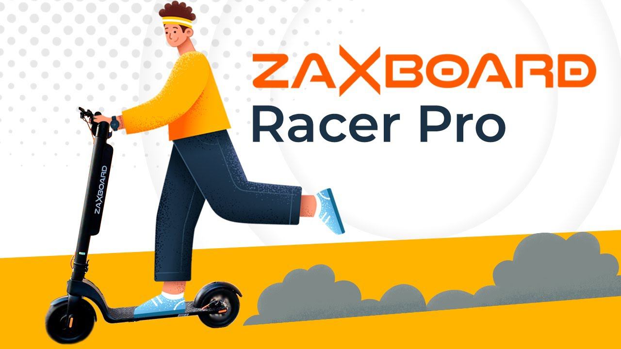 ZAXBOARD RACER PRO: ОБЗОР ЭЛЕКТРОСАМОКАТА СО СЪЕМНОЙ БАТАРЕЕЙ