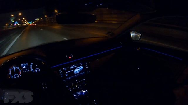 Skoda Superb L&K (2016) - 4K POV Night Test Drive смотреть онлайн