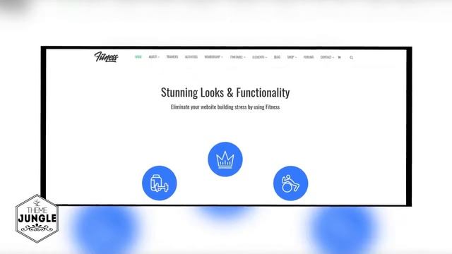 Fitness Creative WordPress Theme + Download смотреть онлайн