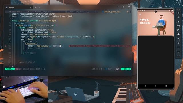 How to Build a To-do-list Application With Flutter || ASMR Coding no talking смотреть онлайн