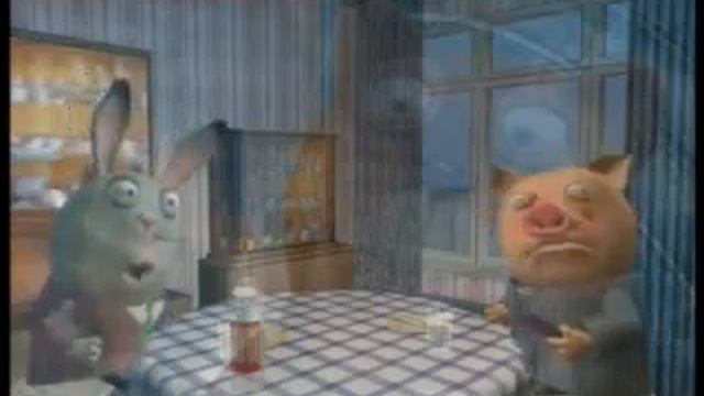 Хрюн и Степан смотрят телевизор.avi смотреть онлайн