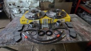 Передние дисковые тормоза в Волгу