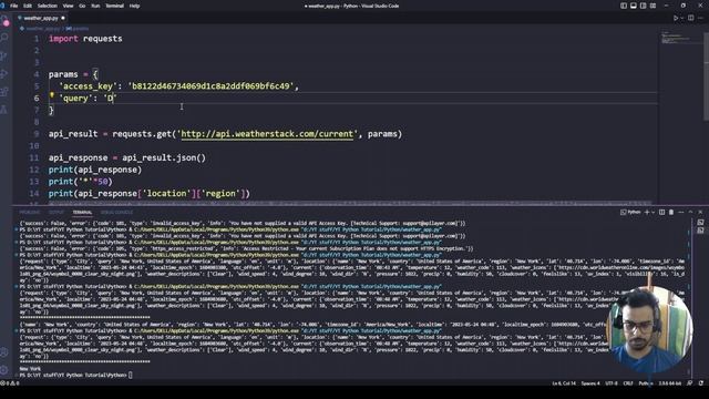 #84:- Weather App in Python in Hindi | Python Tutorial in Hindi смотреть онлайн