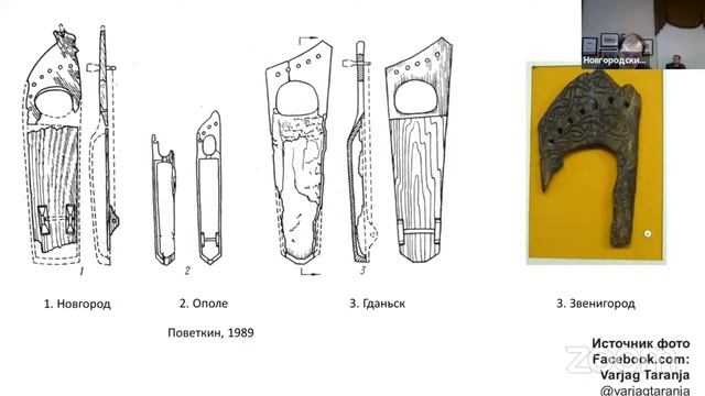Лирообразные струнные музыкальные инструменты из раскопок в Великом Новгороде смотреть онлайн