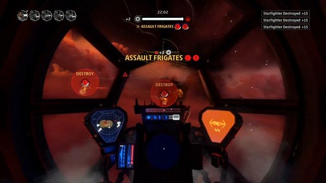 Star Wars: Squadrons - Fleet Battle vs AI Gameplay [HD] смотреть онлайн
