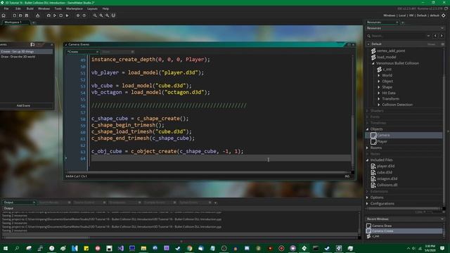 (Obsolete - 32-bit DLL) Bullet Collision Detection - Introduction - 3D Games in GameMaker смотреть онлайн