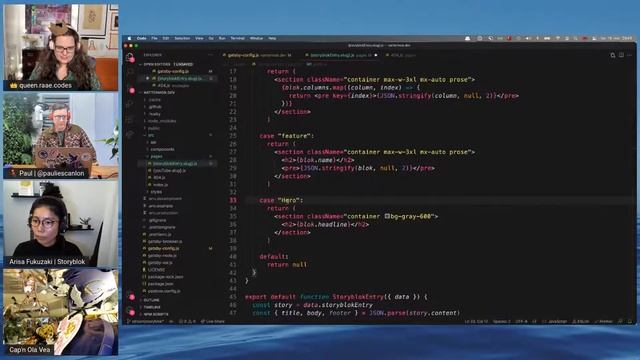 ? ?☠️ Adding content with Storyblok with the help of Arisa Fukuzaki · #GatsbyJS Deep Dive смотреть онлайн