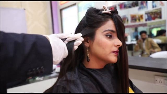 2 Shade Ombre Hair Colour Step By Step Tutorial In Hindi смотреть онлайн