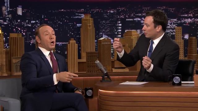 Kevin Spacey and Jimmy Fallon (YT Poop) смотреть онлайн