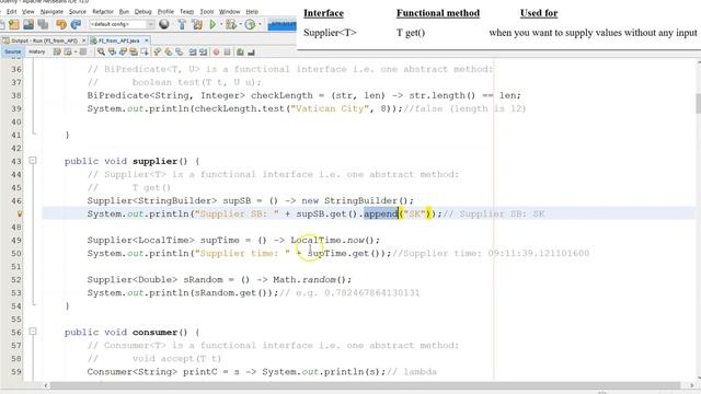 Java Lambdas Tutorials - Part 5 - Supplier смотреть онлайн